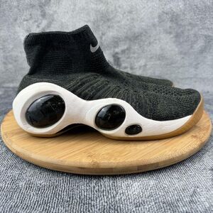 Nike Zoom Flight Bonafide Shoes Youth Size 7Y Black White Gum Basketball